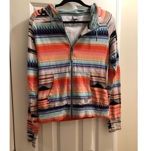 Super cute bench zip up hoodie